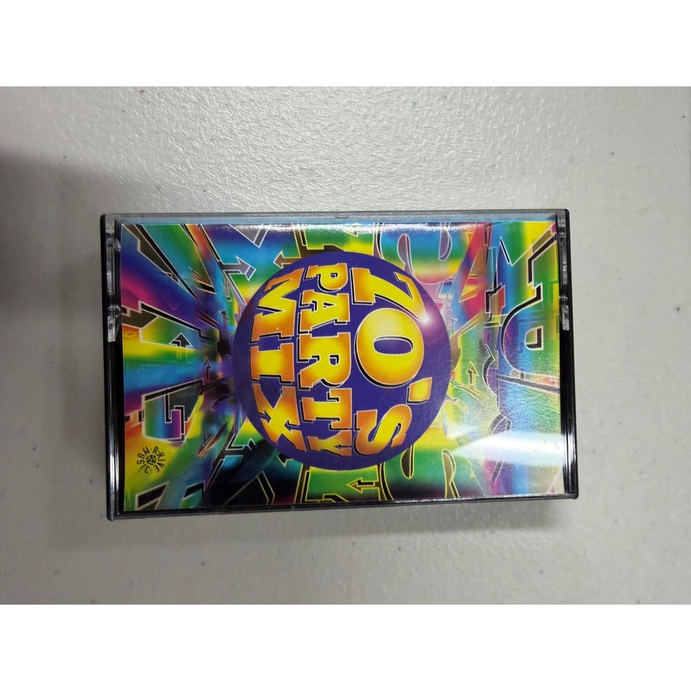 70s Party Mix Vol 2 Cassette Tape 1996 Warner Special Products OPCS-4574 Vtg